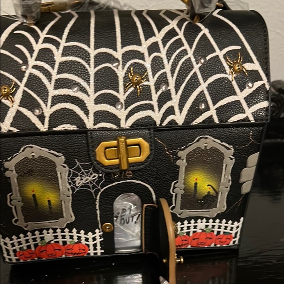 Betsey Johnson Spider Web Handbag and Wallet Set - Picture 5 of 6
